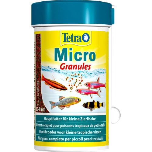 Корм Tetra Micro Granules для мелких аквариумных рыбок гранулы 100мл Киев - изображение 1