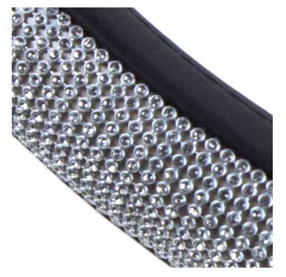 Чохол на кермо VLOD-BRLT85 BK M чорна/БО/стрази Винница