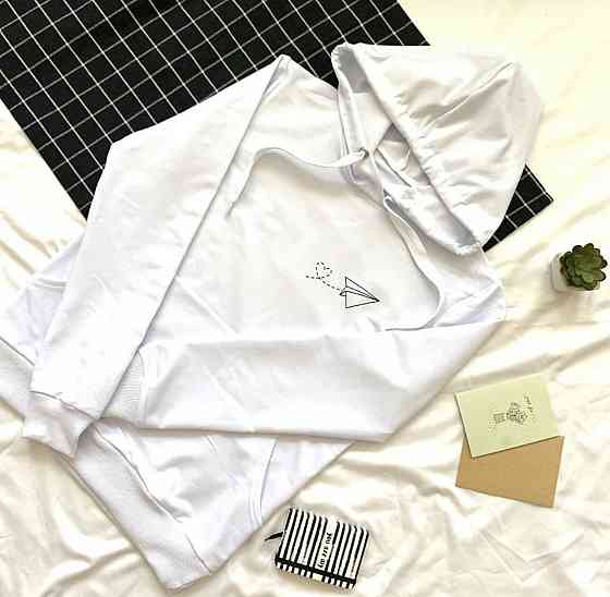 Чоловіча/Жіноча толстовка з капюшоном — Літак Чернівці