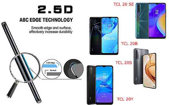 Защитное стекло ArmorGlass для TCL 20 SE, TCL 20B, TCL 20S, TCL 20Y – устойчивое к царапинам и ударам Киев
