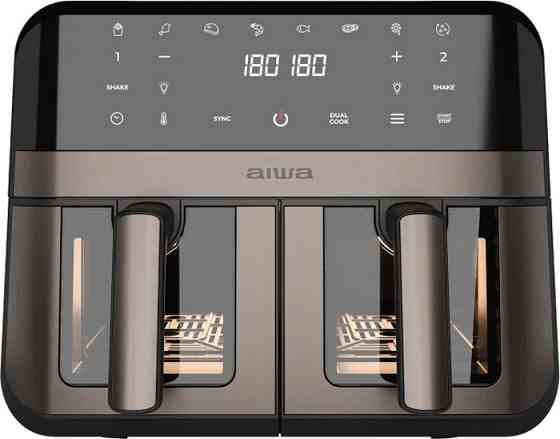 Мультипіч AIWA AFR-9000 FUTAGO 2400Вт/чаша 9л(4.5л+4.5л)/програм:8/сенсорне керування/оглядове вікно Вінниця