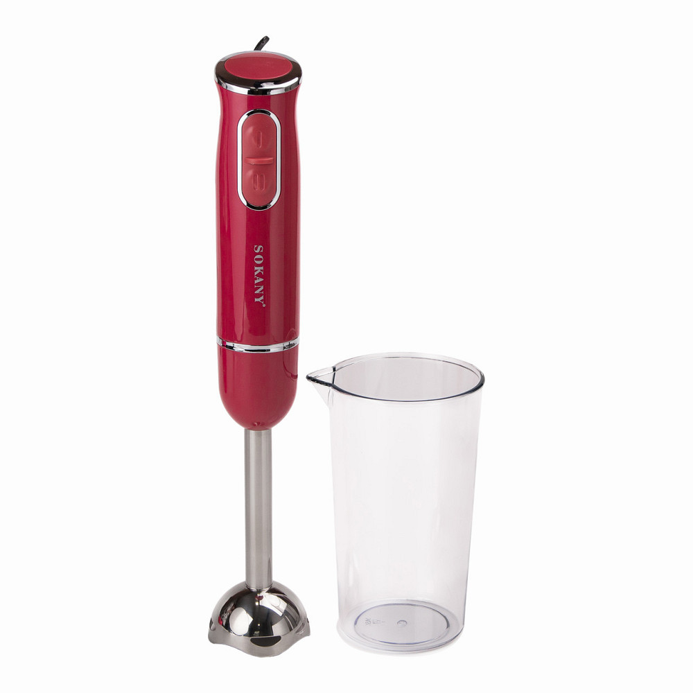 Ручной блендер Sokany 1726, 300 Вт, розовый Киев - изображение 1