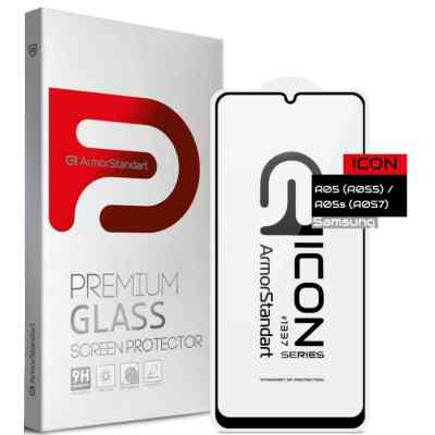 Скло захисне Armorstandart Icon Samsung A05 (A055) / A05s (A057) Black (ARM71788) Вінниця