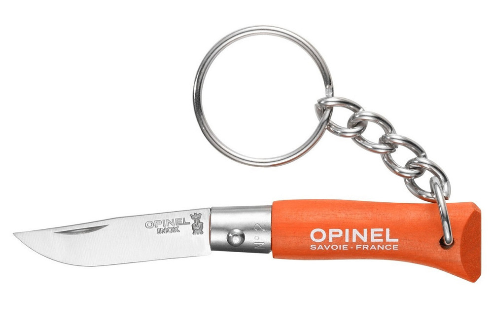 Ніж брелок Opinel (Опінель) "No2 orange" (002272) Неіржавка сталь Нововолинськ - фото 2