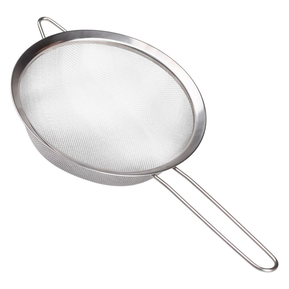 Дуршлаг с ручкой 20 см из нержавеющей стали Киев - изображение 1