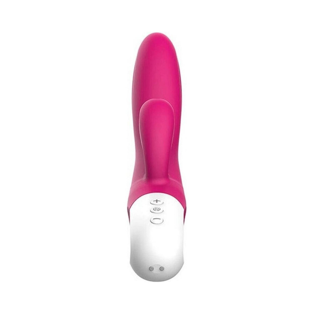 Вібратор-кролик Liebe Bend It Plus Rechargeable Cerise, гнучкий, 2 мотори, 10 режимів Sex Aura Київ - фото 3