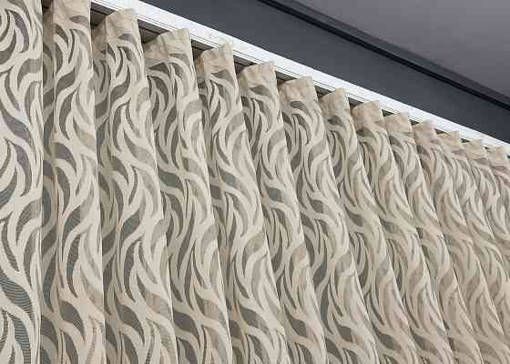 Тюль жакард колір бежевий 1998т Київ