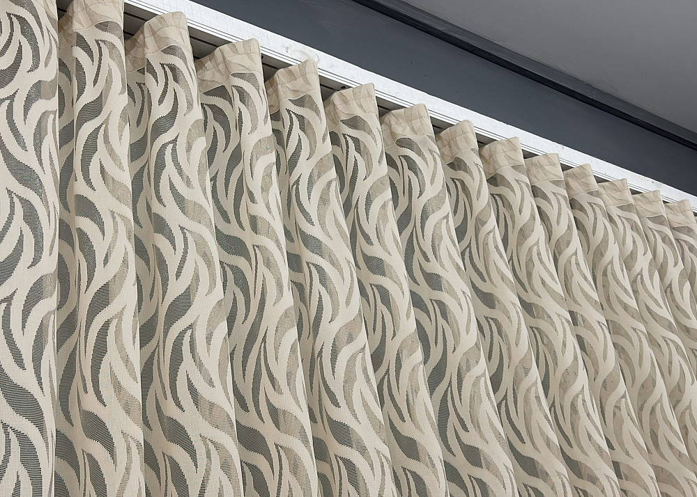 Тюль жакард колір бежевий 1998т Київ - фото 5