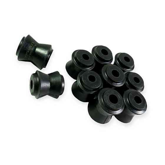 Втулка тяг 2101-2107 гумові (стандарт) (к-кт 10 шт) реактивні Мукачево