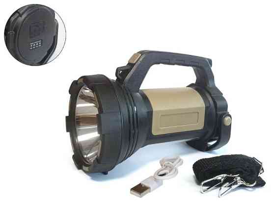 Ліхтар ручний A-T90B із вбудованим акумулятором 2400 mAh + USB Харків