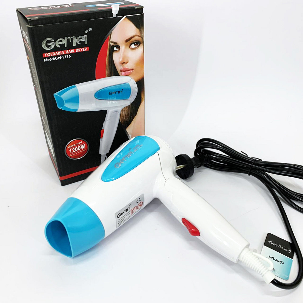 Портативный фен для сушки, Профессиональный фен для объема волос с регулируемой температурой CF-19 Львов - изображение 2