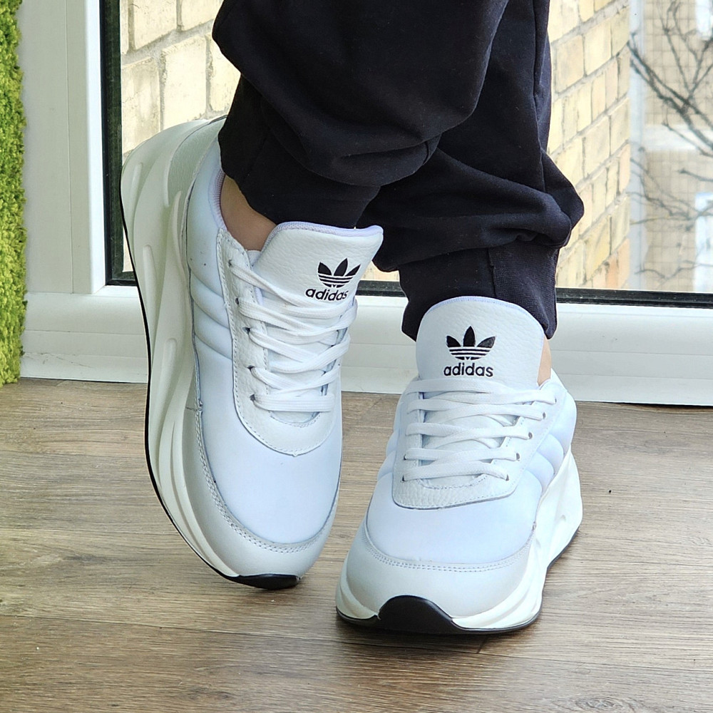 Кроссовки Adidas $harks Женские Адидас Белые Акулы (размеры: 36,37,39) Днепр - изображение 9