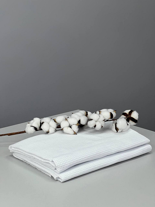 Вафельное полотенце Ideal Textile 100х150 см 220 г/м2 (56861026) Черновцы - изображение 10