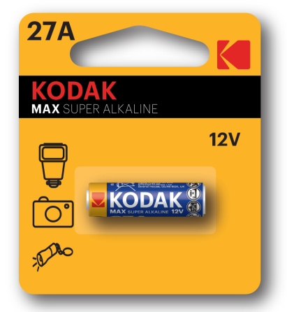 Батарейка Kodak MAX alk K 27 A (12V) 1 шт. (6623541) Київ