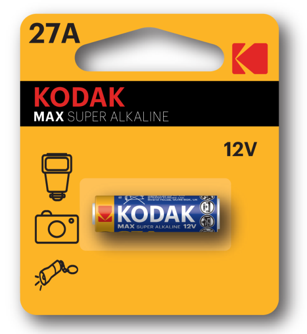 Батарейка Kodak MAX alk K 27 A (12V) 1 шт. (6623541) Київ - фото 1