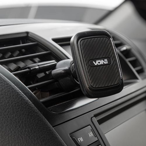 Магнітний тримач для мобільного телефону VOIN UHV-5007BK/GY на дефлектор Харків - фото 2