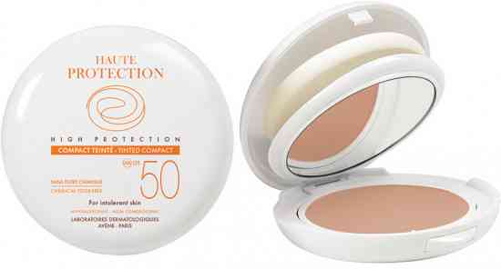 Авен Солнцезащитный Компакт Бежевый SPF 50+ Avene Solaires Tinted Compact SPF 50+, 10 гр Днепр