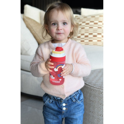 Бутылка для воды Kambukka Lagoon kids Love Birds 400 мл рожева (11-04060) Винница - изображение 8