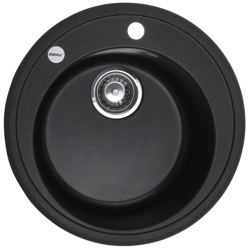 Мийка кухонна ZERIX ZS-510R-13 Графитная   ( ZX4537 ) 29239 Харьков - изображение 1