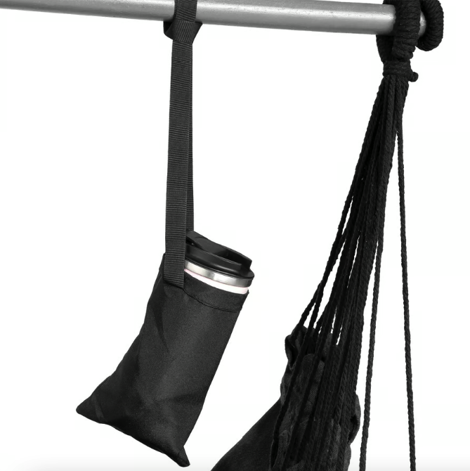Подвесное кресло гамак комфортное бразильское кресло для отдыха в квартире или на улице Di Volio Fira графіт Киев - изображение 10