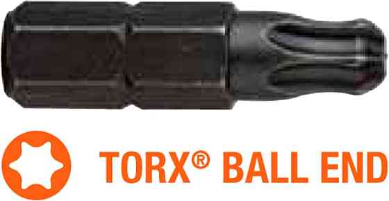 Насадка викруткова USH Industry BallEND TORX T40K x 25 мм Уп. 10 шт. Одесса