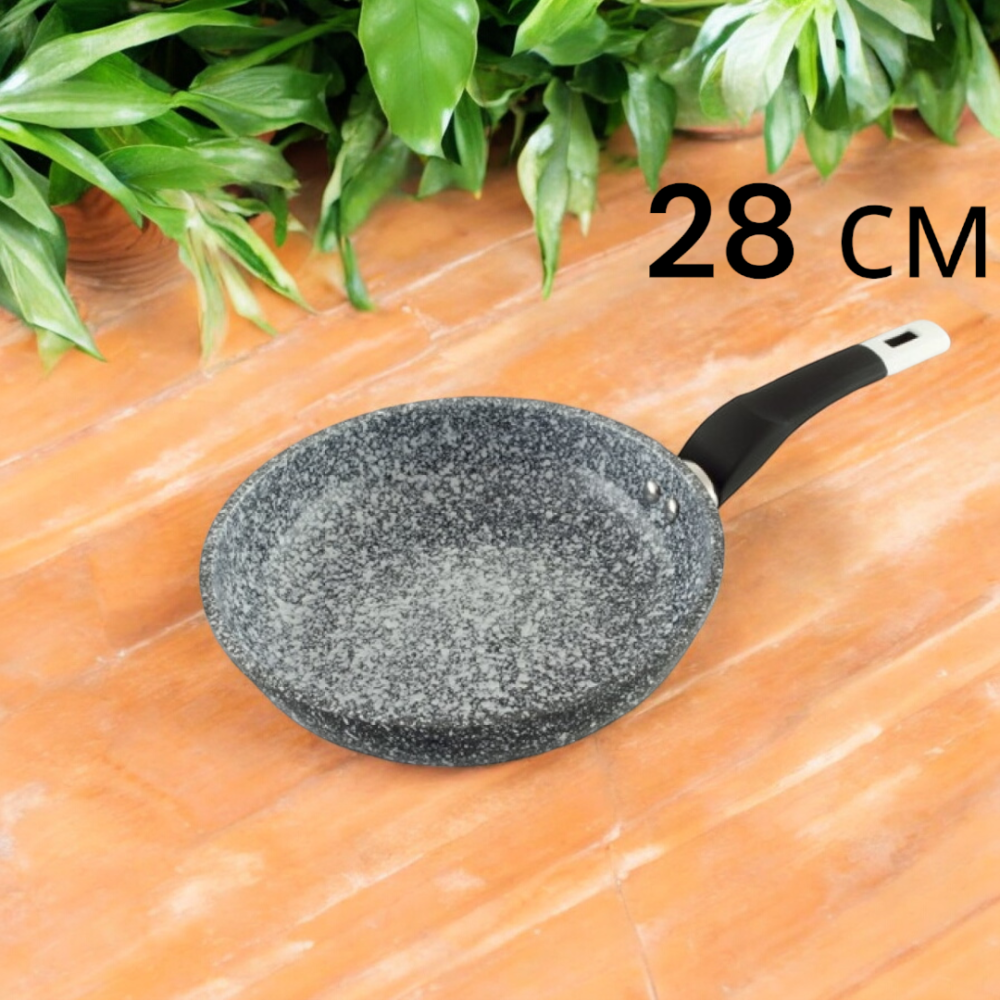 Сковорода UNIQUE UN-5106-28 Литой алюминий 28 см Все типы плит Одесса - изображение 1