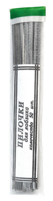 Пилочка для лобзика ручного MASTERTOOL набор 50 шт 14-2201 Рівне - фото 1