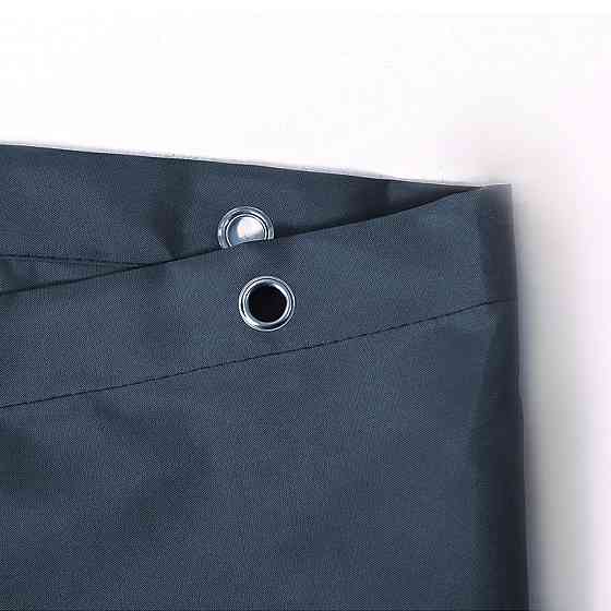 Шторка для ванной Bathlux 180 x 180 люкс качество, водонепроницаемая темно Голубой Каменец-Подольский