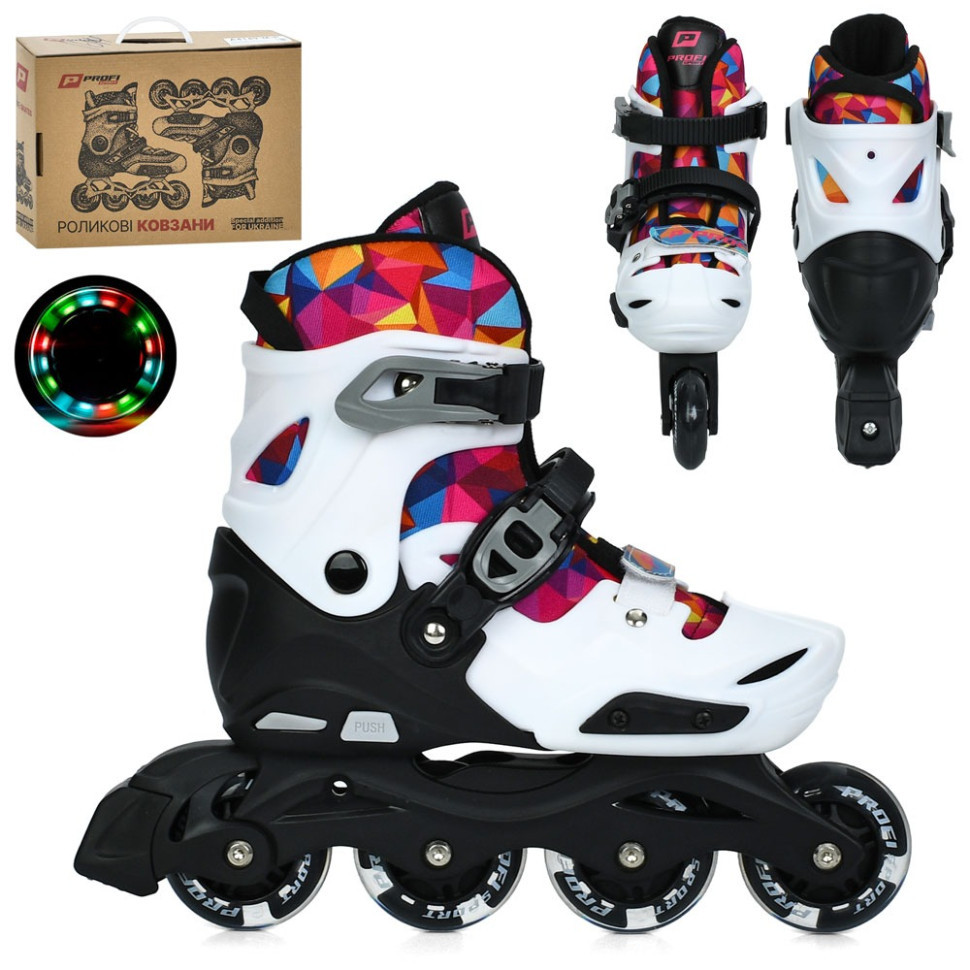 Дитячі розсувні ролики A4157-M-W, розмір 35-38 Вінниця - фото 1