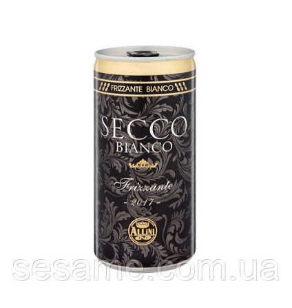 Просекко в баночке белое Secco Bianco Allini 12шт*200 ml Харьков - изображение 3
