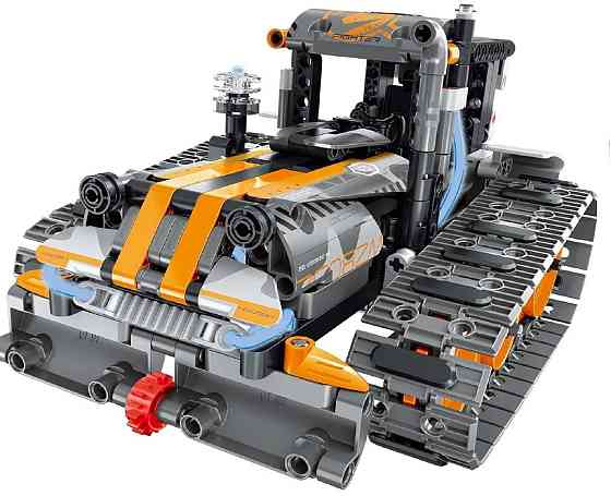 Конструктор STEM на радіокеруванні 4в1  танк робот-трансформер. Київ