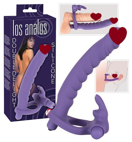Анальний вібратор Los Analos Double Delight Sex Aura Київ - фото 1