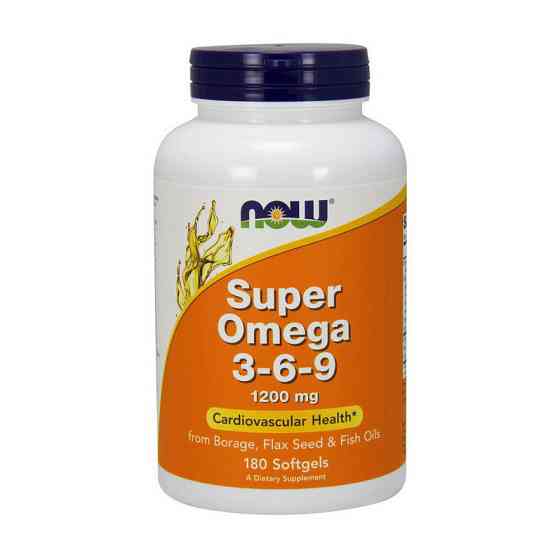 Super Omega 3-6-9 1200 mg (180 softgels) Луцьк