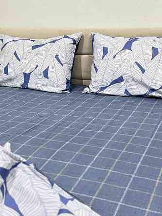 Ecotton Комплект постільної білизни Ecotton Євро 210х220 см Листя білий (21004АВ) Коломия