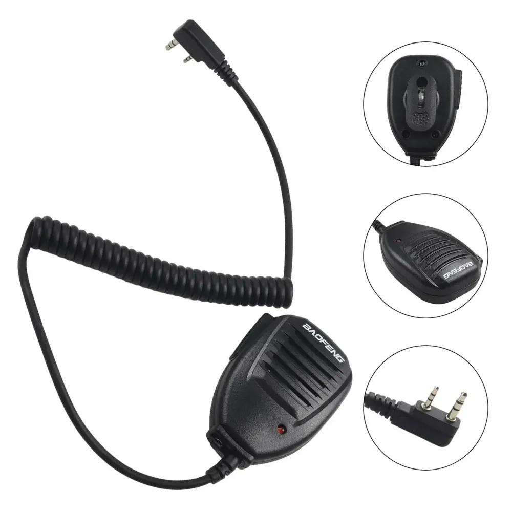 Мікрофон-маніпулятор тангента TG-01 для рацій BAOFENG KENWOOD HYT WOUXUN Київ - фото 2