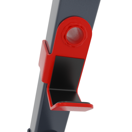 Рама силова для жиму штанги з турніком та поручнями K-Sport KSSL061, сіра Київ - фото 4