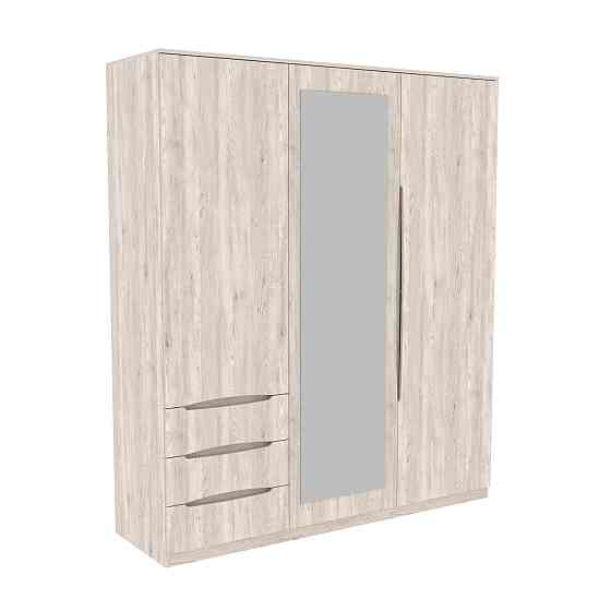 Шкаф Дельта 2, Самоа Димчастий, 1800х550х2100 Львов