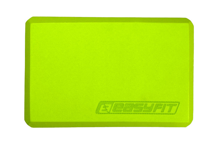 EasyFit Блок для йоги EasyFit EVA Салатовий Коломыя - изображение 4