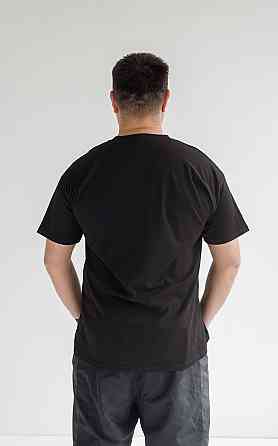 Футболка базова оверсайз чоловіча Чорний 3XL/4XL Харків