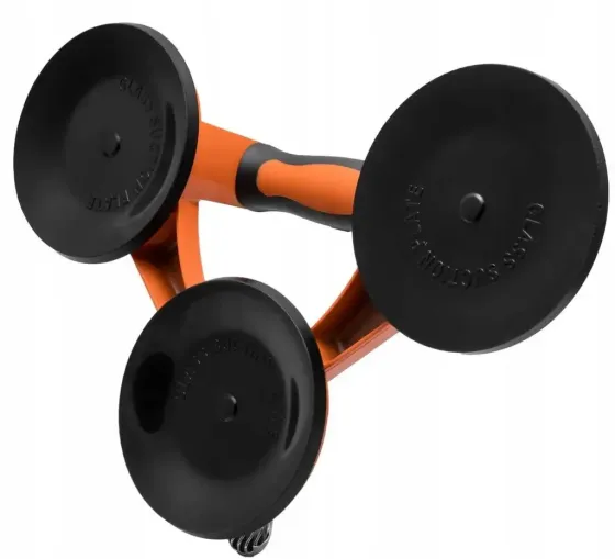 Присоска потрійна алюмінієва монтажна 180 кг 123 мм Richmann C0492 Коломыя