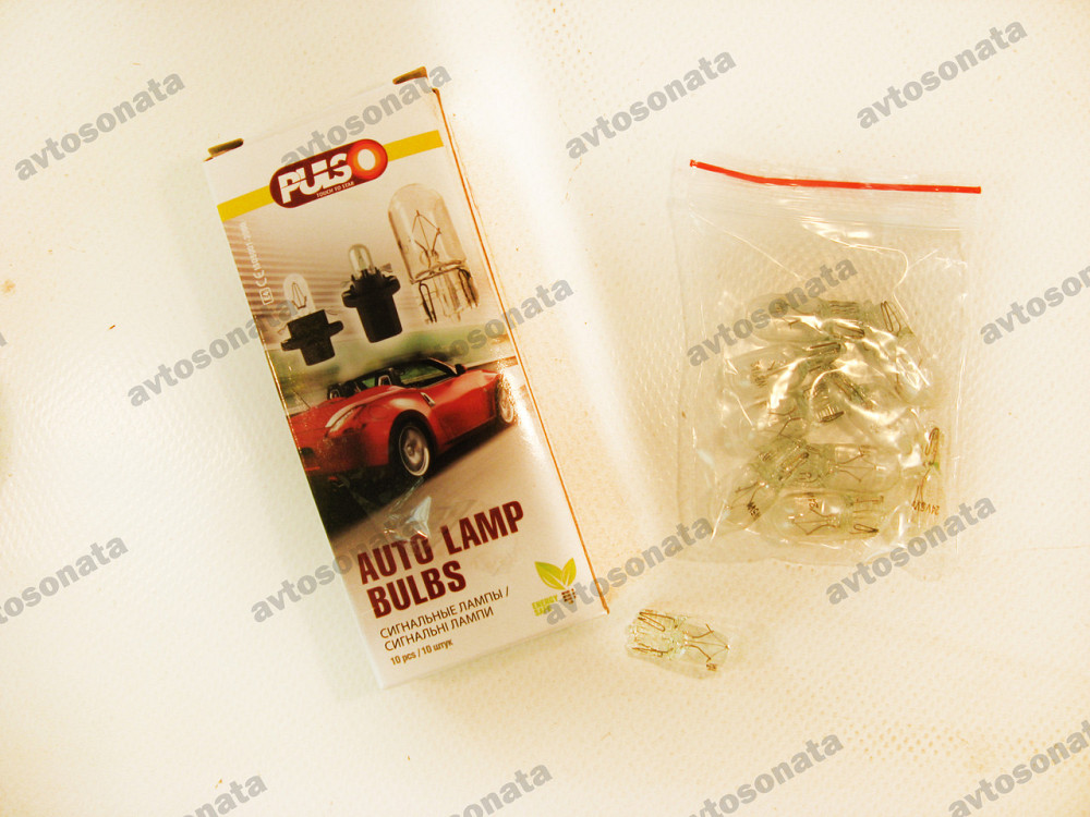 Лампочка без цок.Т10/W2.1x9.5d/W5W 24V/5W clear Вінниця - фото 2