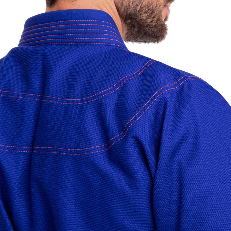 Кімоно для джиу-джитсу (без пояса) VELO VL-6651 розмір 140-200см синій Спортивна форма Київ - фото 7