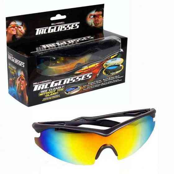 TAC GLASSES Современный Антибликовые Безободковые Очки 7808 Киев