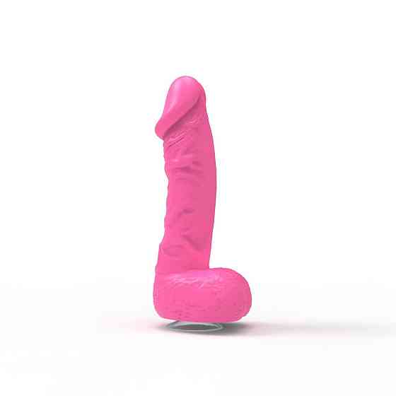 Крафтове мило-член із присоскою Чистий Кайф LARGE Pink, натуральне Sex Aura Київ