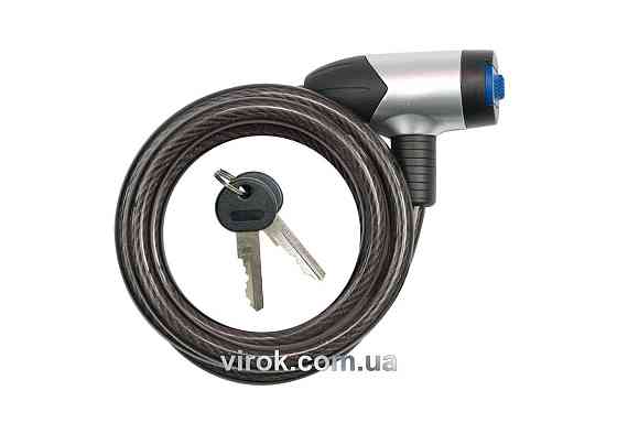 Замок велосипедний VOREL : L= 8 мм Х 1200 мм [10/60] Одеса