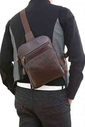 Сумка мужская Vintage 14185 Коричневая Киев