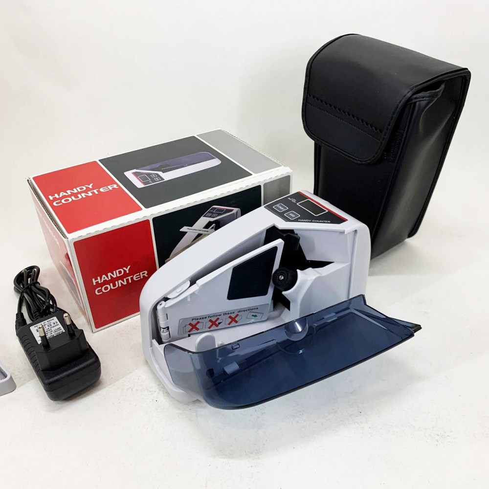 Купюролічильна машина для грошей Handy, Апарат для лічби грошей Лічильна машинка українських купюр AO-58 Львів - фото 8