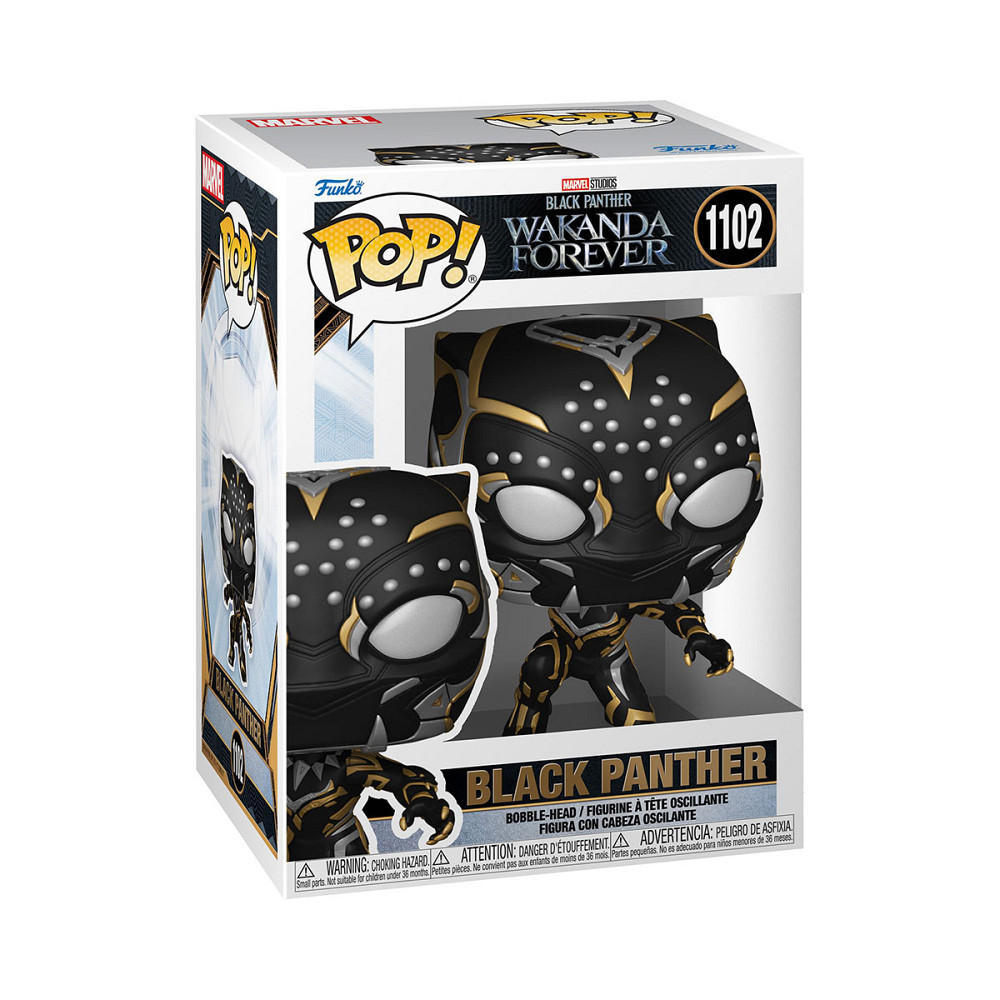Ігрова фігурка Funko Pop! cерии Чорна пантера: Ваканда назавжди - Чорна пантера Днепр - изображение 6