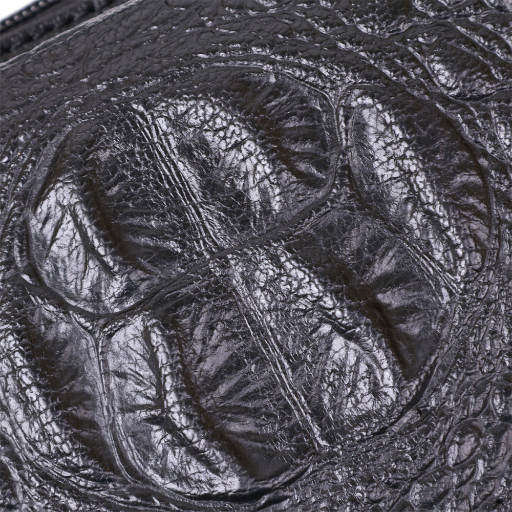 Мужская сумка из натуральной кожи через плечо Черный (Vintage) Киев - изображение 10