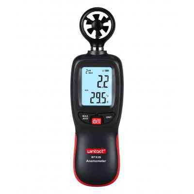 Анемометр Wintact крыльчатый Bluetooth 0,3-30 м/с, -10-45°C (WT82B) Винница